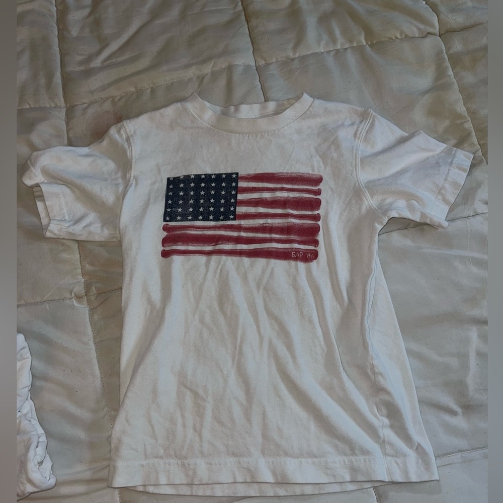 Gap Kids American Flag T-shirt